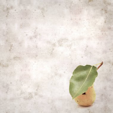 Eski kağıt kaplama, kare, küçük sarı armut 