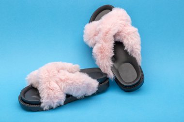 Kadın sandalet pink kabartmak aşağı ile yaz