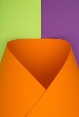 Renkli kağıt sayfalarının soyut arkaplanı, dekorasyon için, metin tasarımı için, şablon için