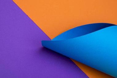 Renkli kağıt sayfalarının soyut arkaplanı, dekorasyon için, metin tasarımı için, şablon için