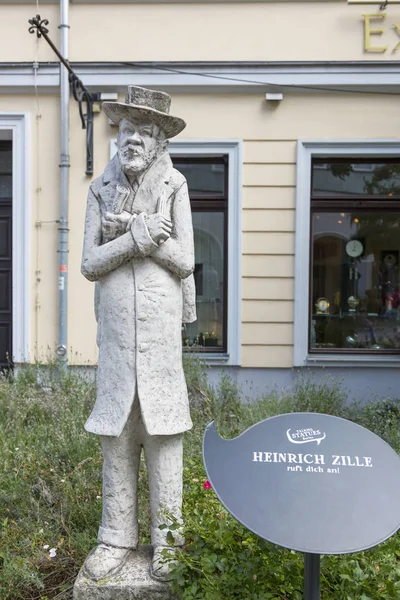 Berlín Alemania Julio 2018 Monumento Artista Alemán Heinrich Zille — Foto de Stock