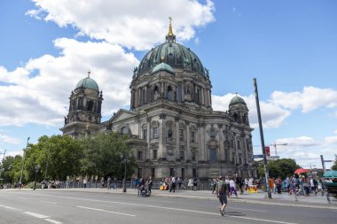 Berlin, Almanya - 01 Temmuz 2018: Berlin Katedrali
