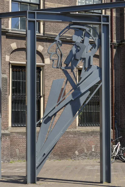 Haag Nizozemsko Července 2018 Památník Willem Dres Haagu Jižního Vchodu — Stock fotografie