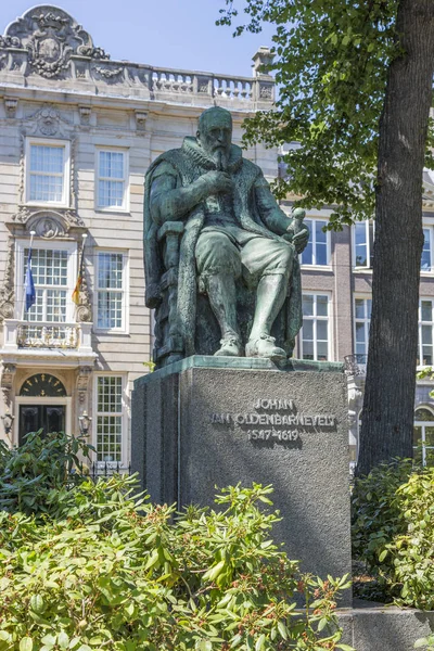 Haia Holanda Julho 2018 Monumento Estadista Diplomata Holandês Johan Van — Fotografia de Stock