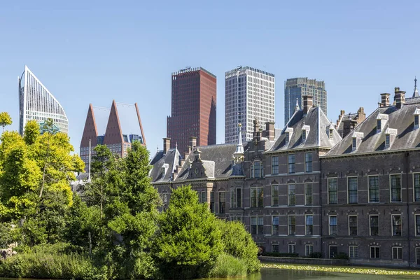 Den Haag Nederländerna Juli 2018 Utsikt Över Binnenhof Från Palace — Stockfoto