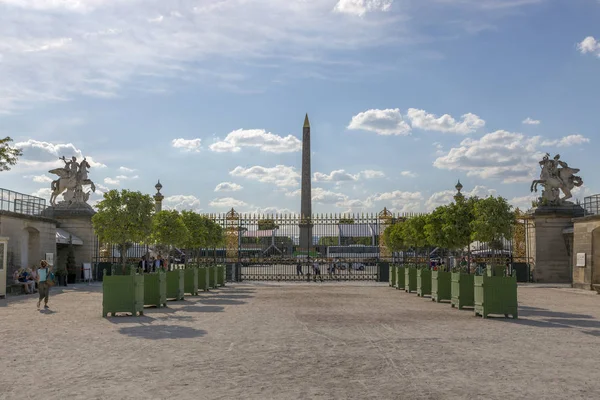 フランス 2018 パリのチュイルリー庭園への入口観 — ストック写真