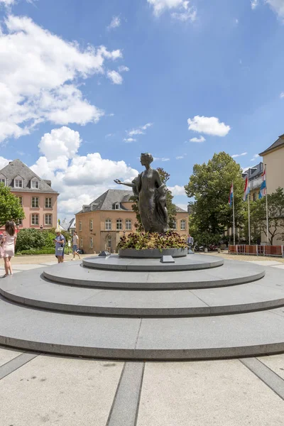 Люксембург Великое Герцогство Люксембург Июля 2018 Года Памятник Великой Герцогини — стоковое фото