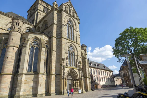 Трир Германия Июля 2018 Года Высокий Собор Святого Петра Трире — стоковое фото