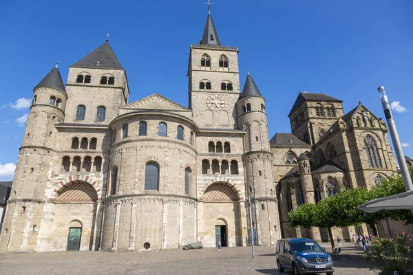 Trier Germany July 2018 High Cathedral Saint Peter Trier — Stock Photo, Image