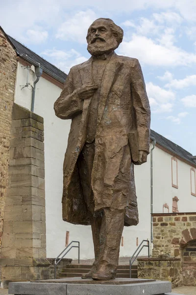 Trier Alemania Julio 2018 Monumento Karl Marx Centro Trier — Foto de Stock