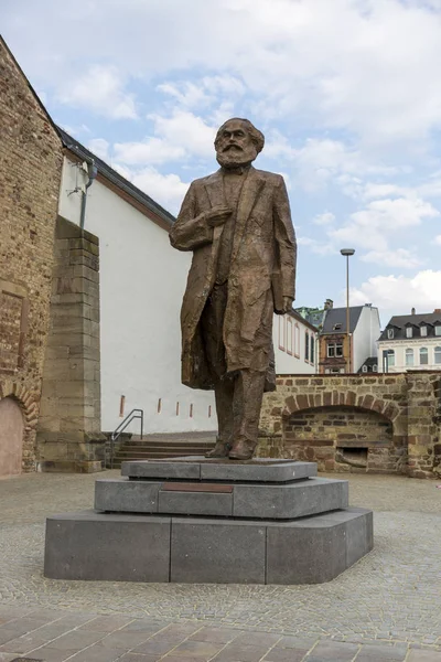 Trier Niemcy Lipca 2018 Pomnik Karola Marksa Centrum Trewiru — Zdjęcie stockowe