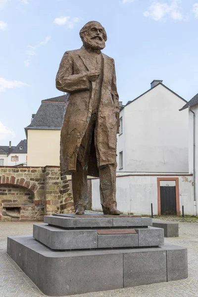 Trier Germany 2018 Monument Karl Marx Center Trier — 스톡 사진