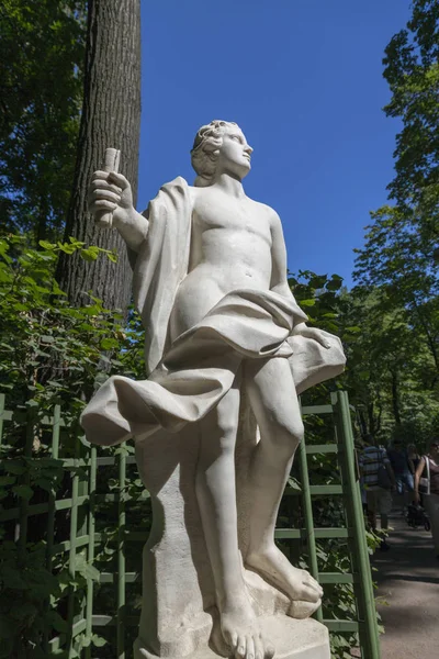 Petersburg Rosja Sierpień 2018 Posąg Kolekcji Marmurowych Rzeźb Włoskich Mistrzów — Zdjęcie stockowe