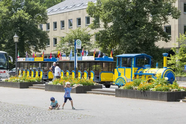 Koblenz Tyskland Juli 2018 Barnens Express För Promenader Längs Banvallen — Stockfoto