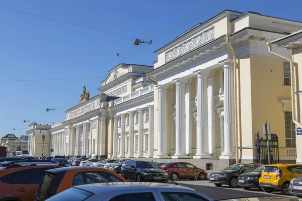 São Petersburgo Rússia Agosto 2018 Edifício Museu Russo Etnografia São — Fotografia de Stock