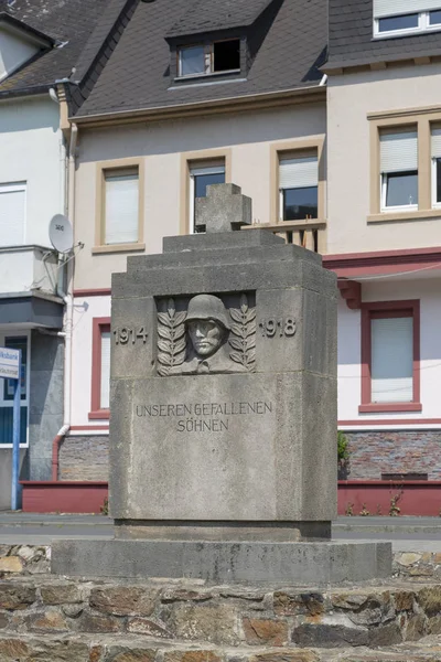 Камп Борнхофен Германия Июля 2018 Года Памятник Павшим Солдатам 1914 — стоковое фото