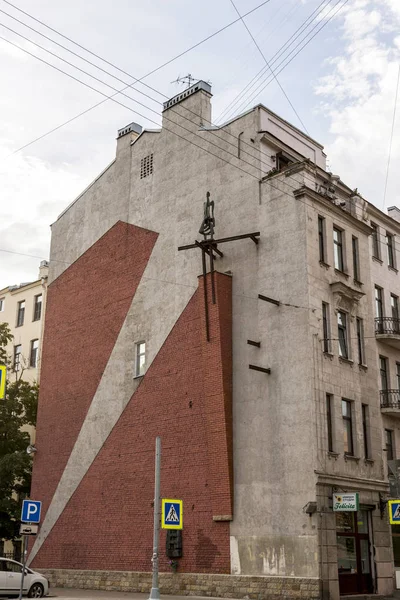 Petersburg Russia August 2018 Monument Women Protected Leningrad Petersburg — Stock Photo, Image