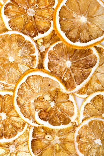 Sun-dried (dried) lemons closeup