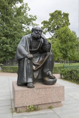 St. Petersburg, Rusya Federasyonu - 14 Ağustos 2018: Alexander Park St. Petersburg 