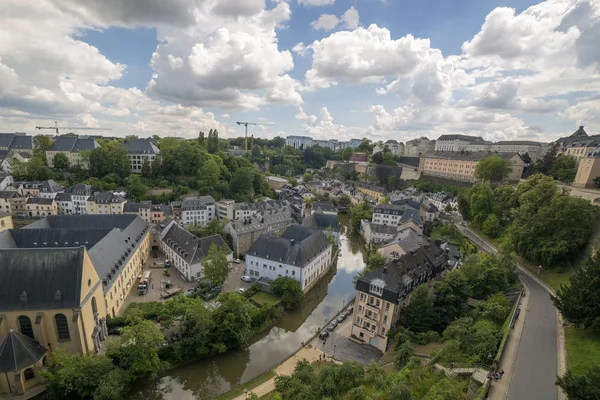 Lucembursko Velkovévodství Lucemburského Července 2018 Destinaci Neumünster Abbey Dolním Městě — Stock fotografie