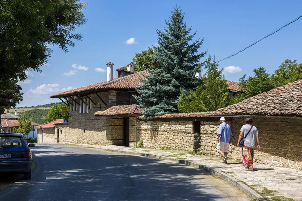 Veliko Tarnovo Bulgaria Agosto 2017 Strada Nel Villaggio Arbanasi Veliko — Foto Stock