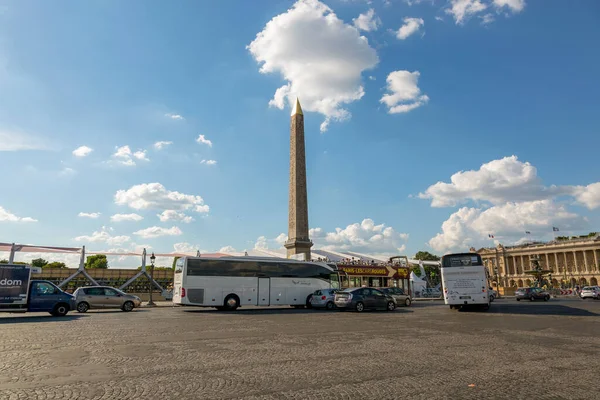 Paris France July 2018 Luxor Obelisk Place Concorde Paris — Stock Photo, Image