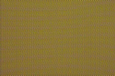 Sarı arkaplanda yuvarlak delikler, dekorasyon için, metin tasarımı için, bir şablon için