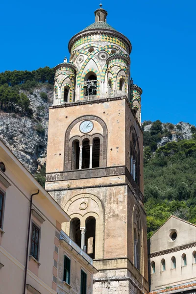 Amalfi Itália Agosto 2019 Catedral Santo André Apóstolo Cidade Amalfi — Fotografia de Stock