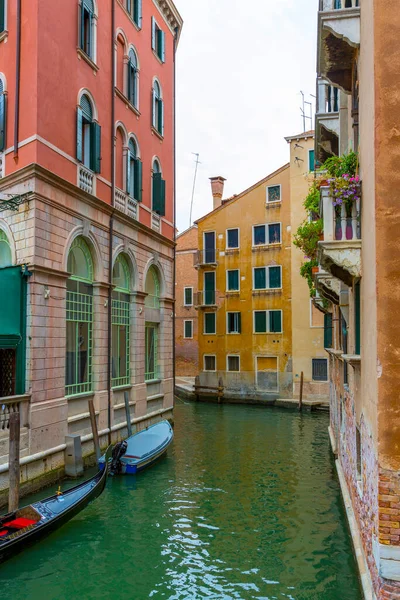 Венеція Італія Серпня 2019 Прогулянка Вулицями Каналами Венеції — стокове фото