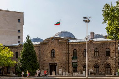 Sofya, Bulgaristan - 09 Ağustos 2017: Sofya 'daki Arkeoloji Müzesi