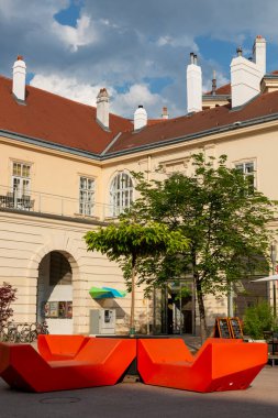 Viyana, Avusturya - 18 Haziran 2023: Viyana 'nın merkezindeki müze