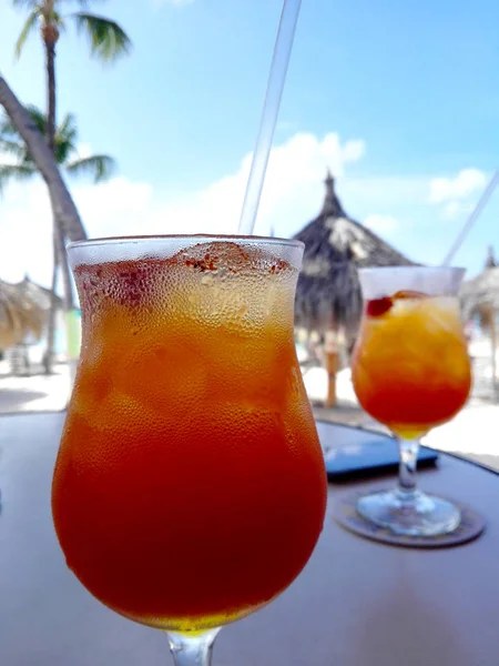 Soğuk Içecek Bar Kokteyl Beach — Stok fotoğraf