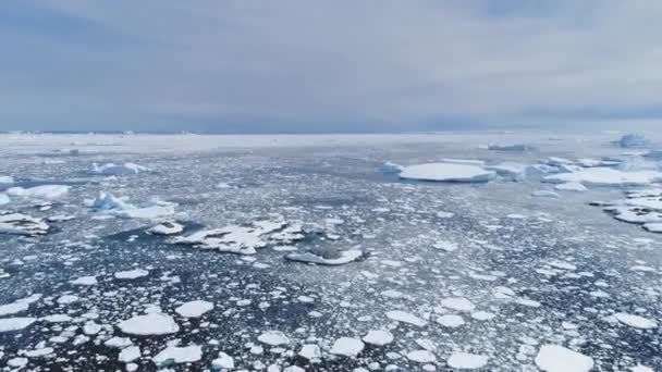 Antarctique glace océan polaire paysage marin vue aérienne 