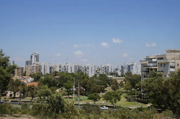 Foto Syn Staden Ashdod Israel Från Parken Park Ashdod Yam — Stockfoto