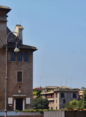 Roma 'nın merkezinde binalar, Italya