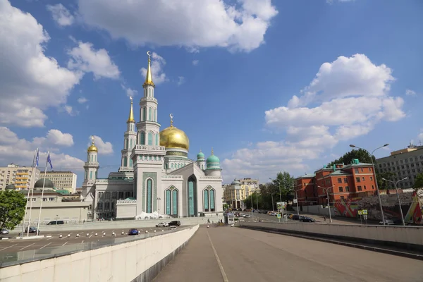 Moscú Rusia Mayo 2018 Mezquita Catedral Nueva Construcción Que Fue —  Fotos de Stock