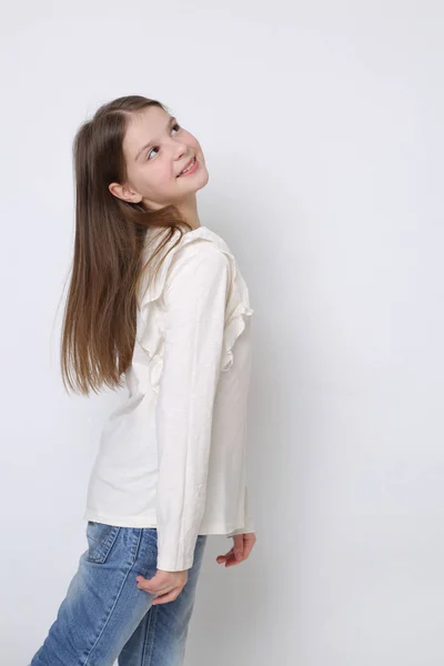 Studio Portrait Jeune Fille — Photo