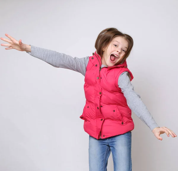 Retrato Encantador Menina Adolescente Caucasiana Europeia — Fotografia de Stock