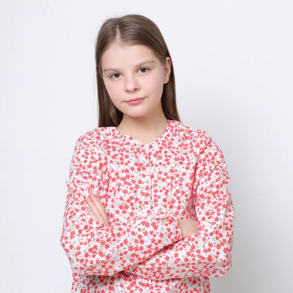 Europejska Dziewczyna Nastolatka Kaukaski — Zdjęcie stockowe