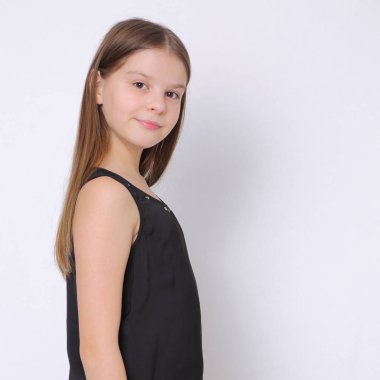 Görüntü güzel neşeli beyaz genç teen modeli