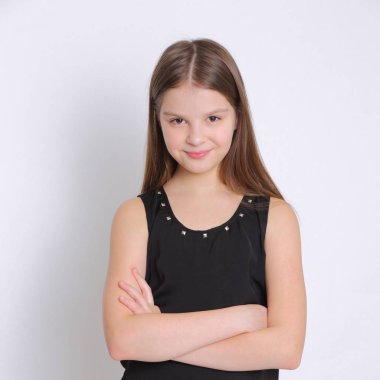 Görüntü güzel neşeli beyaz genç teen modeli