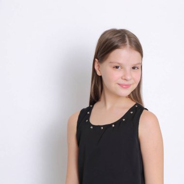 Görüntü güzel neşeli beyaz genç teen modeli