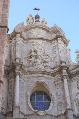 Valencia, İspanya - 21 Haziran 2018: Seramik ve Dekoratif Sanatlar Valencia şehir, İspanya Ulusal Müzesi.