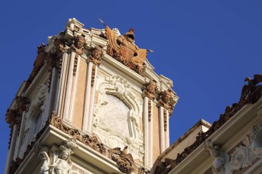 Valencia, İspanya - 21 Haziran 2018: Seramik ve Dekoratif Sanatlar Valencia şehir, İspanya Ulusal Müzesi.