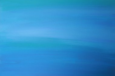 Soyut mavi akrilis boyama