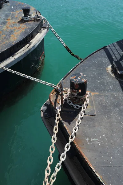 Genua Italien April 2018 Details Malerischen Hafen Von Genua Genua — Stockfoto