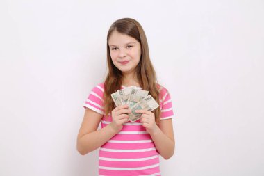 Lehçe nakit para Zlotisi (para--dan Polonez ya tutan genç kız)