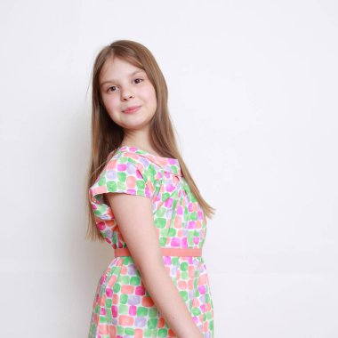 Duygusal küçük kız görüntüsü 