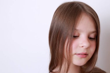 Genç kız stüdyo portre