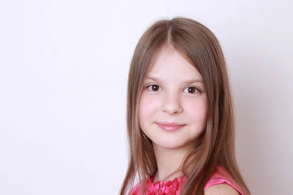 Teenage Girl Studio Portrait — Stock Photo, Image